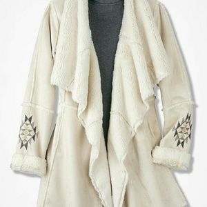 Snow Peak Faux Shearling Coat